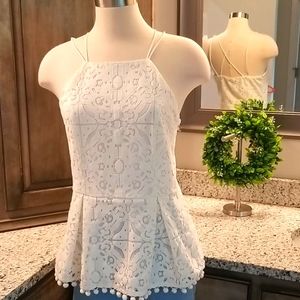 Adorable lace spaghetti strap babydoll
